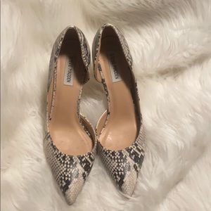 Steve Madden Snake Print Heels